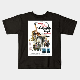 Switchblade Sisters 1975 poster Kids T-Shirt